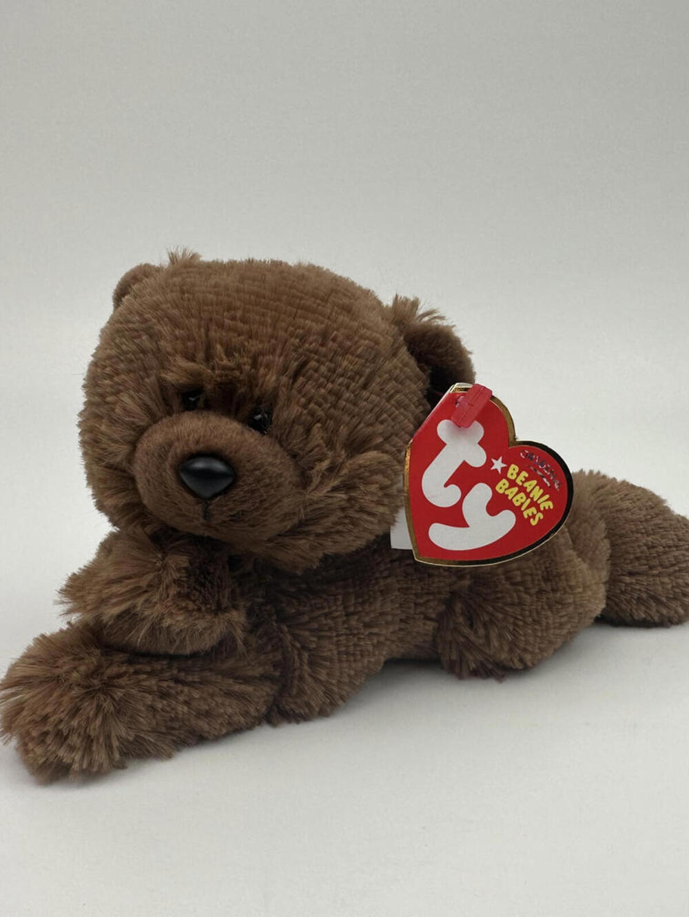 Ty Beanie Baby “Logger” the Brown Bear (6 inch) *Rare*